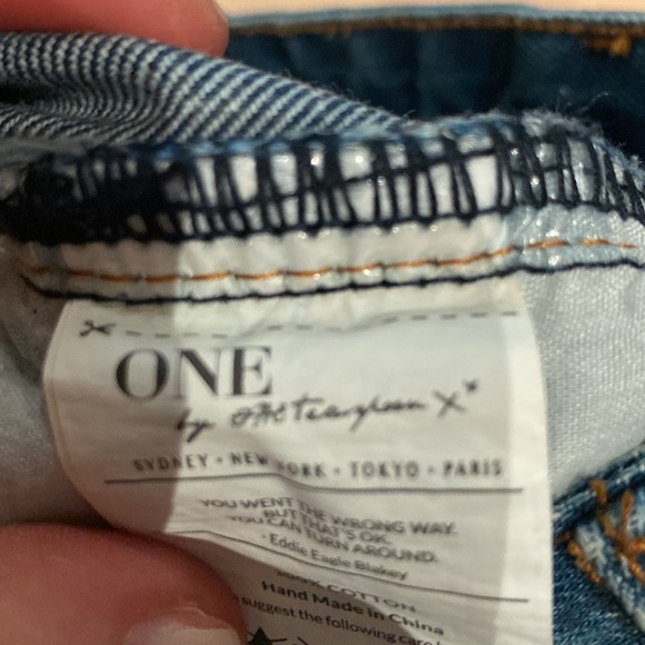 One Teaspoon trashed freedbirds jeans size 28 new with tags 100% cotton - Picture 6 of 12